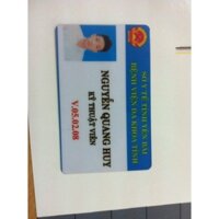 Phôi thẻ nhựa PVC 3 lớp dùng làm thẻ nhựa, thẻ nhân viên, thẻ VIP