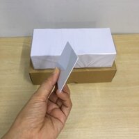 Phôi thẻ nhựa trắng in trực tiếp từ máy in Epson L8050 ( 86mm x 54mm)
