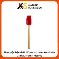 Phới trộn bột nhỏ LeCreuset kleine Kochkelle Craft Kirsche - màu đỏ