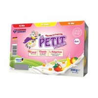 Phômai vị trái cây (Dâu-Chuối-Mơ) Le Petit Plaisir (6*50g)