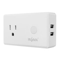 Phone Smart WiFi Socket US Plug + USB Charger Works For ECHO ALEXA GOOGLE HOME