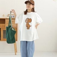 PHÔNG - ÁO CHUỘT Trắng. Áo phông thun unisex cho bé 5 tuổi - 15 tuổi