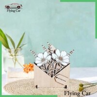 Phong Bì Gỗ Hoa Trang Trí Trang Trí Máy Tính Để Bàn Sưu Tập Nhẹ Sáng Tạo Cho Kệ Sách Văn Phòng Nhà