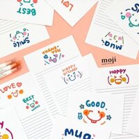 Phong bì kèm giấy viết Happy emotion best wishes 17x24