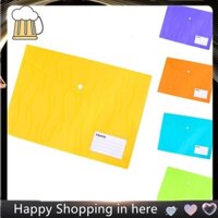 Phong Bì Poly Phong Bì, 12 Gói Thư Mục Tài Liệu Chữ Hoa Kỳ Kích Thước A4 Phong Bì Tập Tin Có Nhãn Nút Chụp Bỏ Túi