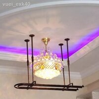 ☑Phong Cách Châu Âu Treo Ly Rượu Giá Treo Ngược Giá Rượu Thanh Bàn Thanh Giá Cốc Giá Sáng Tạo Trang Trí Tủ Rượu Móc Treo