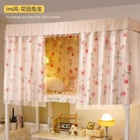 Phong Cách Công Chúa Màn Giường Ký Túc Xá Lưới Muỗi Tích Hợp Giường Che Rèm Gạc Sinh Viên Đại Học Khu Dân Cư Chuyên Dụng Trên Dưới