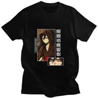 Phong Cách cotton Thiên Thần Tử Anime Nóng Retro Truyện Tranh In Hình Ngắn Tay Thiết Kế Rời Cặp Đôi Áo Thun Thể Thao Triều Hip Hop DF12HJ37521