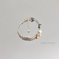 Phong Cách Dân Tộc Phong Cách Tây Tạng Thỏ Ngọc Dzi Vòng Tay Nữ Ánh Sáng Sang Trọng Niche Tinh Tế Quốc Gia Hợp Thời Trang Phong Cách Trung Hoa Vòng Tay Đính Hạt Đá Tự Nhiên 3.33.02