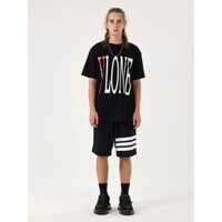 Phong Cách Hàn Quốc 100% Cotton Cao Cấp Áo Thun Ngắn Tay Rời Đơn Giản Mới In Hình Mỹ Cổ Tròn Áo Khoác Thoải Mái