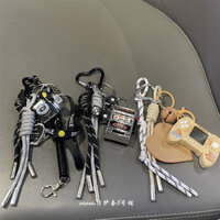 Phong Cách Hàn Quốc ins Sáng Tạo Mới Handmade DIY Sản Xuất Trò Chơi Camera Schoolbag Trang Sức Chìa Khóa Xe Móc Treo