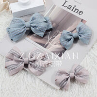Phong Cách Hàn Quốc Organza Ruy Băng Lưu Niệm Ruy Băng Phụ Kiện Tóc Bó Chất Liệu Gói DIY Nơ Bán Thành Phẩm