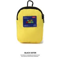 Phong Cách Hàn Quốc Sáng Tạo Kẻ Sọc Nhãn Túi Bảo Quản Tai Nghe Túi Đựng Mỹ Phẩm Mặt Dây Chuyền Di Động Chống Mất Tiền Xu Ví Móc Khóa Nam Nữ