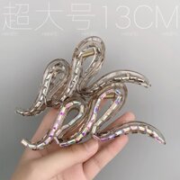 Phong cách hàn quốc thanh lịch acrylic rhinestone kẹp tóc của phụ nữ cảm giác cao trở lại đầu kẹp tóc siêu tiên cá mập kẹp mũ mới