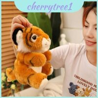 Phong Cách Hoạt Hình Đáng Yêu Hổ Trắng Con Rối Tay Búp Bê Sang Trọng Cho Trẻ Em Chơi Sáng Tạo