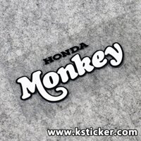 Phong cách “Honda Monkey ”, XE | Nhãn dán MOTO | Đề can