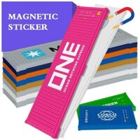 Phong Cách Hộp Đựng Nhãn Dán Từ Tính Trang Trí Sáng Tạo Nhãn Dán Từ Tính Màn Hình Tủ Lạnh Dán Tường Có Thể Tùy Chỉnh Hộp Đựng Từ Tính