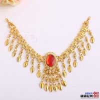 Phong Cách Mới Ấn Độ Trang Phục Khiêu Vũ Bụng Hiệu Suất Phong Cách Mới Bụng Khiêu Vũ Đầu Dây Xích Ấn Độ Khiêu Vũ Hiệu Suất Accesso