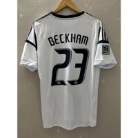 [Phong cách mới] Áo thun tùy chỉnh áo bóng đá cổ điển tại nhà 12-13 LA Galaxy BECKHAM chất lượng hàng đầu