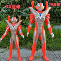 Phong Cách Mới-Đầm Non Gleege Ultraman Cao Su Mềm Búp Bê Khớp Di Chuyển Được Đồ Chơi Búp Bê