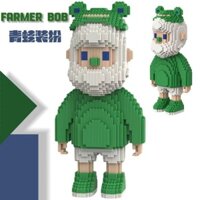 Phong Cách Mới Dạo Phố BOB Series Khối Xây Dựng Đồ Chơi Niche Sáng Tạo 3D Lắp Ráp Đồ Trang Trí Hợp Thời Trang Bé Trai Bé Gái Lựa Chọn Đầu Tiên Ngày Lễ