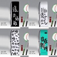 Phong Cách Mới Dây Rút Cầu Lông Túi D Phong Cách Mới Dòng Sao chép Giá Trị Cao In Một Vai Dây Rút Di Động Cầu Lông Túi Thể Thao Thời Trang