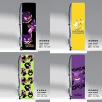 Phong Cách Mới Dây Rút Cầu Lông Túi Pokemon Gengar Series Hoạt Hình Dễ Thương In Hình Vợt Cầu Lông Vợt Túi Một Vai Thể Thao Dây Rút Dây Rút