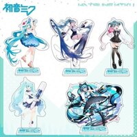 Phong Cách Mới Đứng Hatsune MIKU Kagamine Rin Kagamine Len Megurine Luka Hatsune MIKU V Home MIKU Ca Sĩ Ảo Anime Hoạt Hình Acrylic Đứng Tranh Đồ Trang Trí In Hai Mặt Đế Lớn
