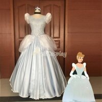 Phong Cách Mới Hiệu Suất cosplay Sân Khấu Lọ Lem Đầm Cho Thuê Người Lớn Disney Công Chúa Đầm Người Lớn cos Trang Phục cosplay Chạy Công Chúa Đầm Người Lớn