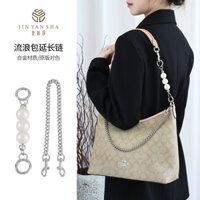 Phong Cách Mới Jinyansha Thích Hợp Cho Huấn Luyện Viên Đi Lạc Túi Hồng Bạc Mở Rộng Dây Đeo Vai Nối Dài Tote Lót Phụ Kiện