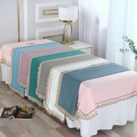 Phong Cách Mới Làm Đẹp Giường Giường Trị Liệu Chân Ga Giường Thẩm Mỹ Viện Sử Dụng Vật Lý Trị Liệu Massage Ga Giường Dày Chăm Sóc Chăn Ga Gối Tùy Chỉnh