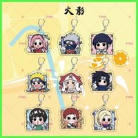 Phong Cách Mới Móc Khóa Mặt Dây Chuyền Naruto Uzumaki Naruto Hy ga Hinata Sasuke Hatake Kakashi Naruto Anime Hàng Hóa Uzumaki Naruto Sasuke Acrylic Tặng Bạn Gái Túi Đi Học Móc Khóa Mặt Dây Chuyền Tùy Chỉnh