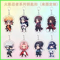 Phong Cách Mới Móc Khóa Mặt Dây Chuyền Naruto Uzumaki Naruto Hy ga Hinata Sasuke Hatake Kakashi Naruto Anime Hàng Hóa Uzumaki Naruto Sasuke Acrylic Tặng Bạn Gái Túi Đi Học Móc Khóa q Phiên Bản Mặt Dây Chuyền
