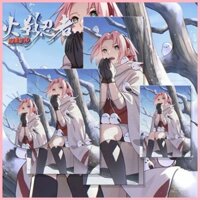 Phong Cách Mới Naruto Haruno Sakura Naruto Haruno Sakura Thanh Chụp Huy Hiệu Quạt Polaroid Ngoại Vi Tùy Chỉnh Hai Chiều Anime