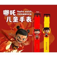 Phong Cách Mới Nezha Trẻ Em Giải Nén Có Thể Thu Vào Đồng Hồ Điện Tử Đeo Hình Đồ Chơi Điện Tử Thời Trang Bé Trai Bé Gái Quà Tặng