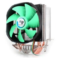 Phong cách mới nhất phù hợp với 1150 tám hộp tản nhiệt máy tính để bàn AMD Coyote Green Arrow GH400 4 ống dẫn nhiệt quạt cpu tắt tiếng