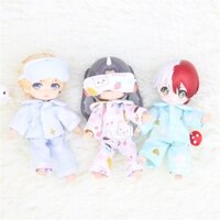 Phong Cách Mới ob11 Quần Áo Bé Bộ Đồ Ngủ Bộ Mặt nạ Mắt Molly Quần Áo Bé 1 / 12bjd GSC Body YMY