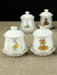 Phong Cách Mới Phật Cốc Nước Cấp Nước Cốc Gốm Thờ Cốc Quan Âm Cốc Thờ Phật Cốc Đạo Giáo Gossip Cốc Nước Thờ Thần Thờ Cốc W