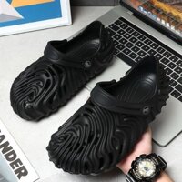 Phong Cách Mới Phiên Bản Hàn Quốc Giày Lỗ Nam Hợp Thời Trang EVA Shit-Feeling Nữ Sandal Học Sinh Trẻ Chống Trơn Trượt Mặc