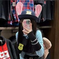 Phong Cách Mới Thỏ Cảnh Sát Trưởng Bowler Nón Sĩ Quan Cảnh Sát Judy Cos Nón Jk Đồng Nhất Mad Động Vật Thành Phố Mũ Đội Đầu