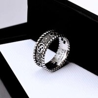 Phong Cách Mới Thời Trang Sang Trọng Rỗng Thép Không Gỉ Cặp Đôi Nhẫn Đơn Giản Tinh Tế Cao Cấp Nhẫn Thép Titan Trang Sức