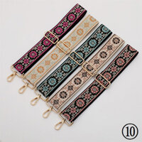 Phong Cách Mới Thời Trang Túi Thêu Dây Đeo Vai Nữ Túi Quần Áo Phụ Kiện Thay Thế Dây Đeo Vai Dài Phong Cách Dân Tộc Mở Rộng Dây Đeo Dày