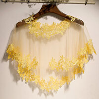 Phong Cách Mới Vàng Chui Đầu Ren Khăn Choàng Mỏng Pháp Chanel Áo Ngắn Áo Khoác Nhỏ Rời Áo Choàng