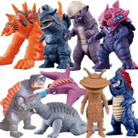 Phong Cách Mới-Yake Ultraman Series Monster Soft Gum Homegam Garzagon Levi Gila Mouse Dragon Carnegon Túi