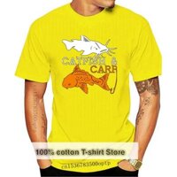Phong Cách Mùa Hè Mới In Hình Cotton Cá Chép & Cá Chép Nam Áo Thun Câu Cá Angler Bay Đêm Ngư Dân Mồi Cơ Bản Áo Thun
