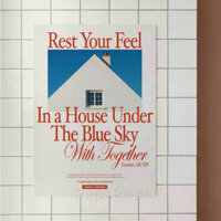 ⭐⭐Phong Cách Mùa Hè Mỹ Chữ Cái Tiếng Anh Tranh Trang Trí Trang Trí Áp Phích Blogger Tranh Trang Trí Phòng Ngủ Dán Tường