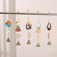 Phong Cách Nhật Bản Chuông Gió Treo Trang Trí Phòng Chuông Xe Mặt Dây Chuyền Đồ Dễ Thương Chúc Nhà Sáng Tạo Quà Tặng Nhỏ Nhựa Thủ Công