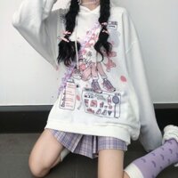 Phong Cách Nhật Bản Có Mũ Trùm Đầu Nữ Sinh Viên Anime Cô Gái Mùa Thu Phong Cách Mới Phiên Bản Hàn Quốc Áo Khoác Rời Nữ ins Phong Cách Preppy Hợp Thời Trang
