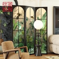 Phong cách Pháp, vách ngăn retro biển Nam, phòng khách, vách ngăn di động, phòng ngủ, đầu giường, ghế sofa, nền chụp ảnh