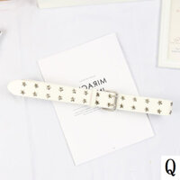 Phong Cách Rỗng Air Eye Double Row Belt Phiên Bản Hàn Quốc Quần Jean Với Ngô Nữ Thời Trang Hip Hop Đai Trang Trí